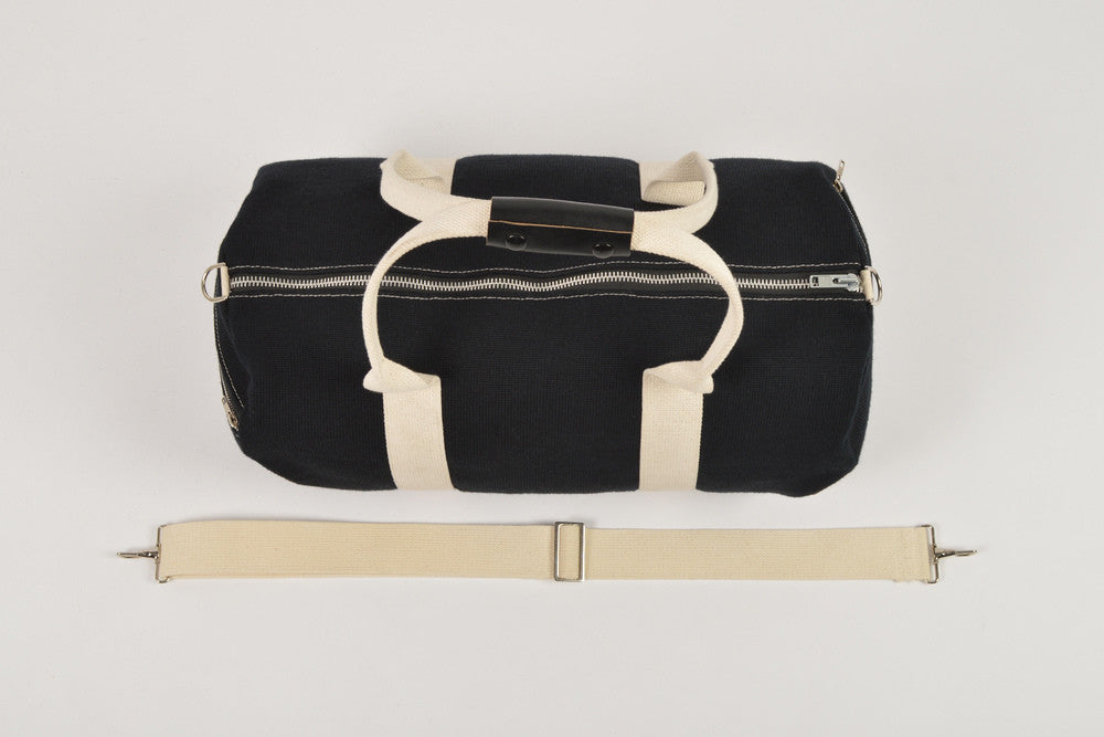 Black Knit Duffel Bag