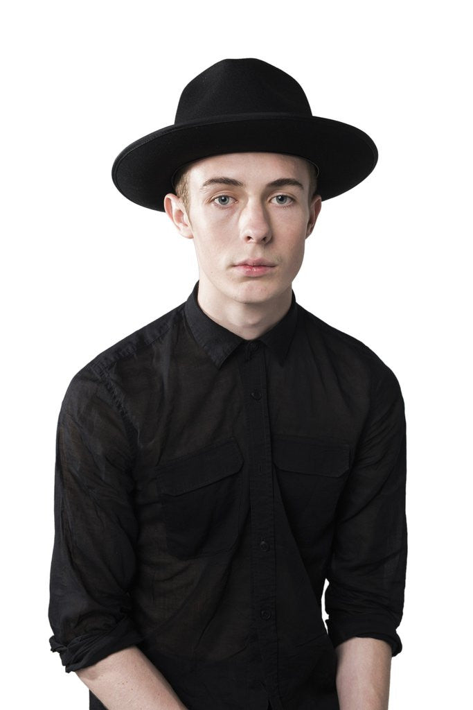 Black Teardrop Hat
