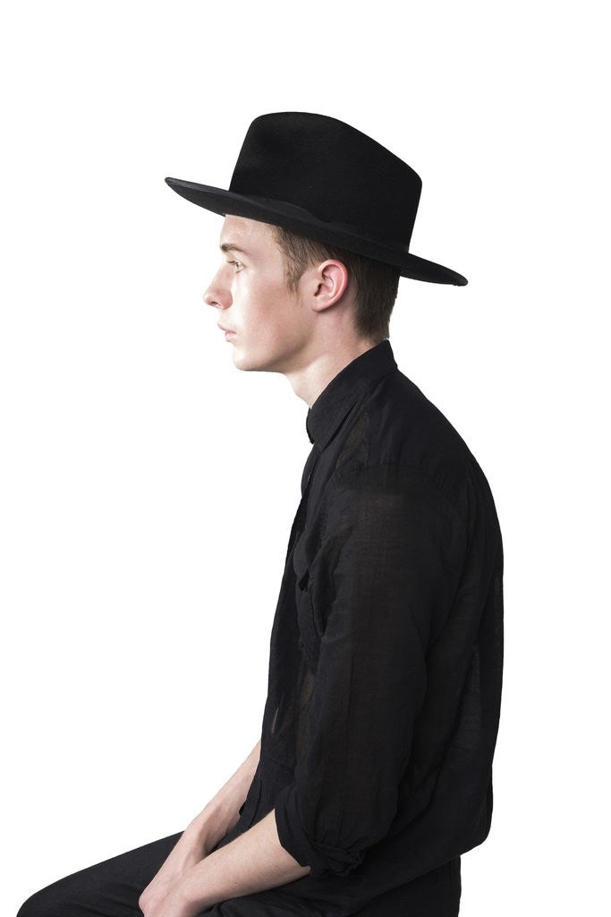 Black Teardrop Hat