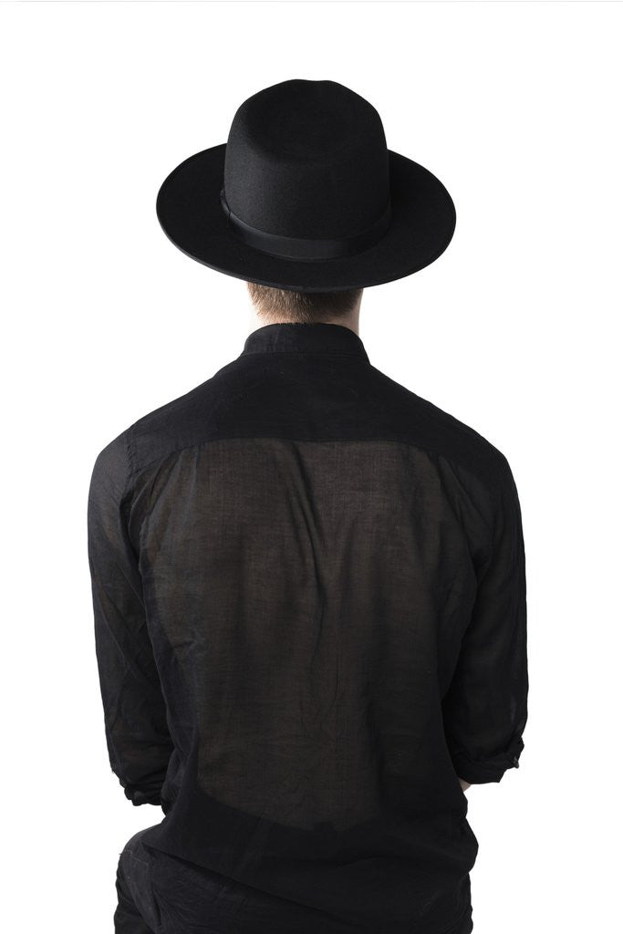 Black Teardrop Hat