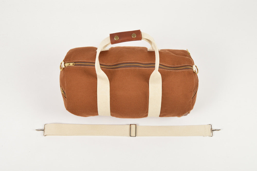 Nutmeg Knit Duffel Bag