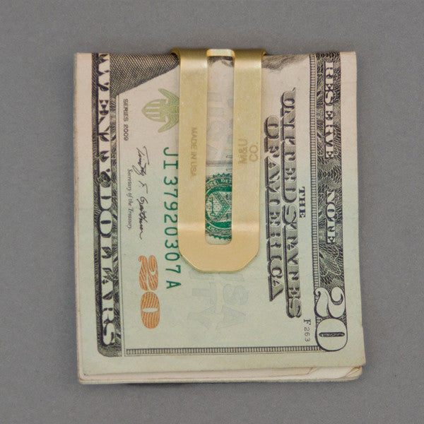 Brass Money Clip
