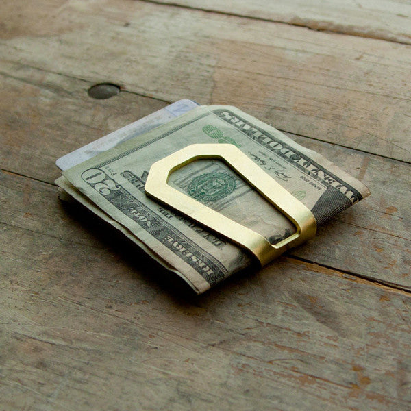 Brass Money Clip