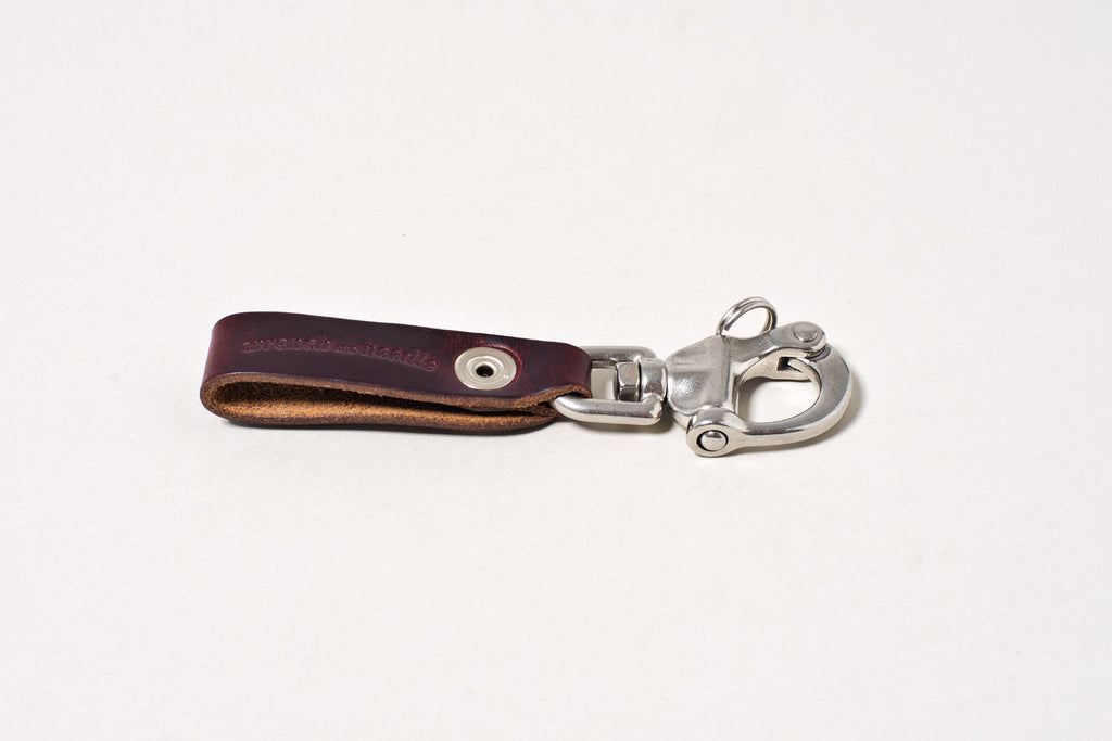Horween Lanyard Chrome