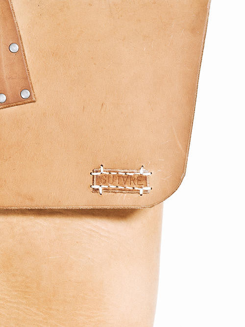 Vegetable Tanned Leather Briefcase