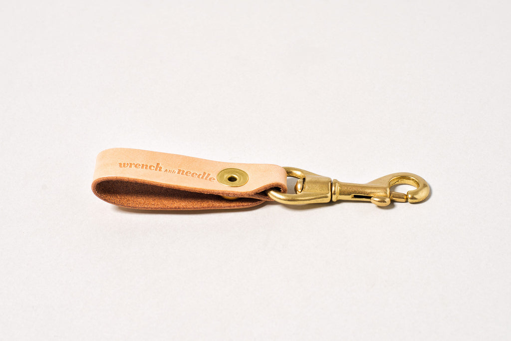 Natural Lanyard Brass