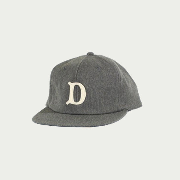 Gray Handmade Baseball Cap – Smith Ave.