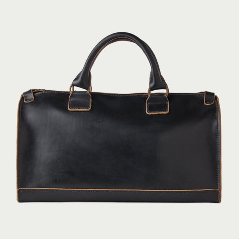 Navy Knit Duffel Bag