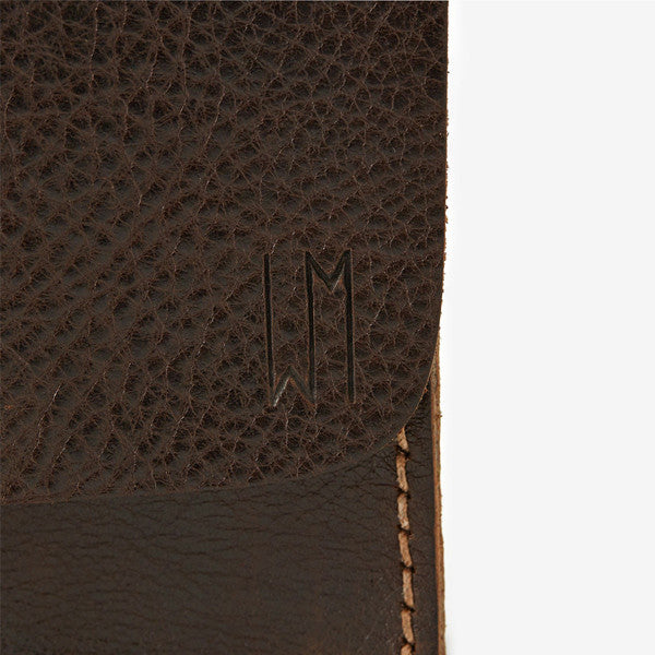 Chocolate Brown Dopp Kit