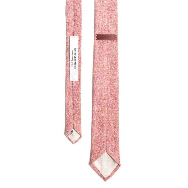 Rose Wool Tweed Necktie - Smith Ave.