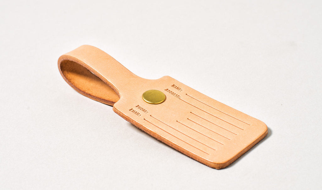 Luggage Tag Natural