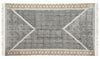 Block-printed Dhurrie Rug